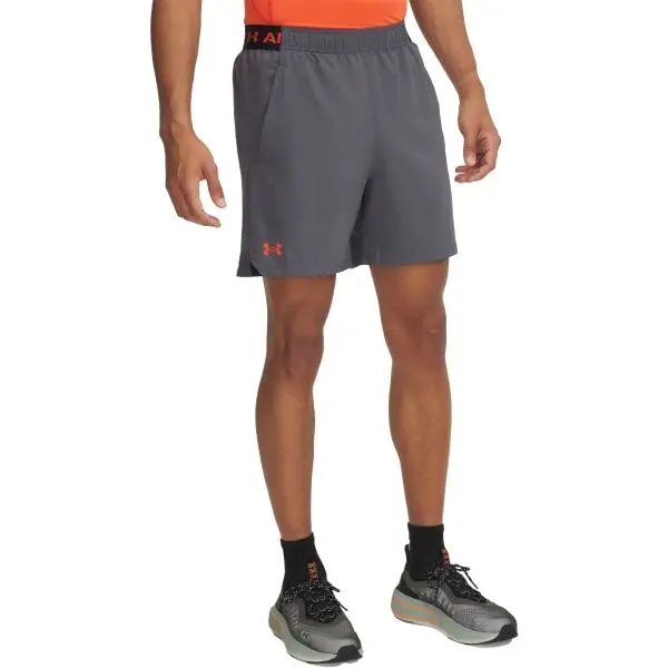 Under Armour Under Armour VANISH WOVEN 6IN Мъжки къси панталонки, тъмносиво, размер