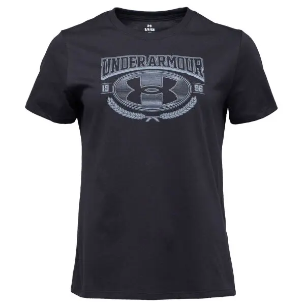 Under Armour Under Armour VARSITY Дамска тениска, черно, размер M