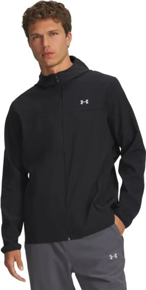 Under Armour Under Armour VELOCITI PRO STORM Мъжкото ветроустойчиво яке, черно, размер L