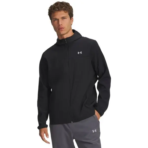 Under Armour Under Armour VELOCITI PRO STORM Мъжкото ветроустойчиво яке, черно, размер M