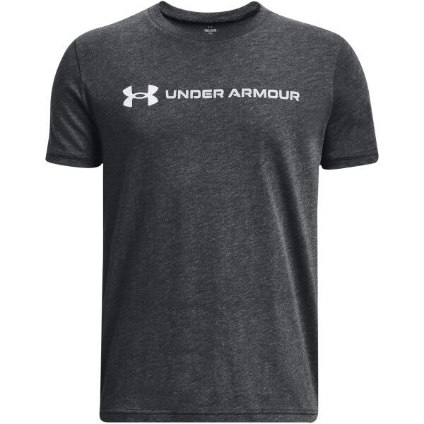 Under Armour Under Armour WORDMARK Тениска за момчета, тъмносиво, размер