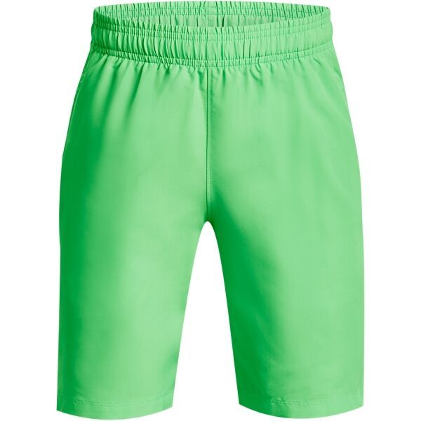 Under Armour Under Armour WOVEN GRAPHIC SHORTS Къси шорти за момчета, светло-зелено, размер