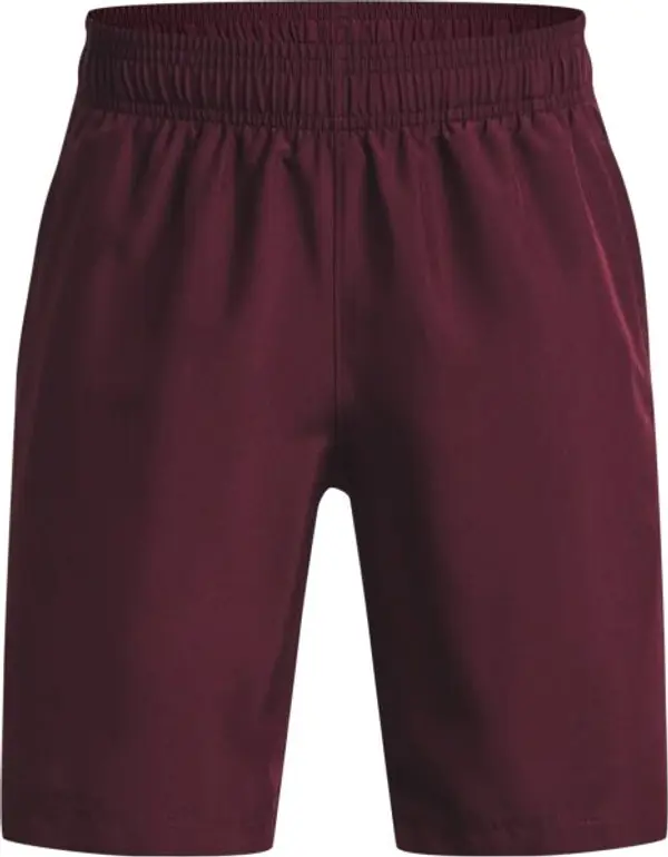 Under Armour Under Armour WOVEN GRAPHIC SHORTS Къси шорти за момчета, винен, размер L