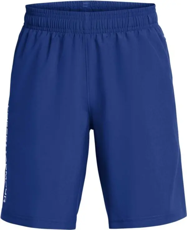 Under Armour Under Armour WOVEN WORDMARK Къси шорти за момчета, синьо, размер L