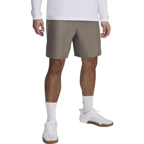 Under Armour Under Armour WOVEN WORDMARK Мъжки шорти, кафяво, размер