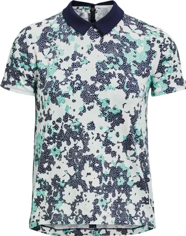 Under Armour Under Armour ZINGER RISE SS POLO Дамска тениска с яка за голф, тъмносин, размер