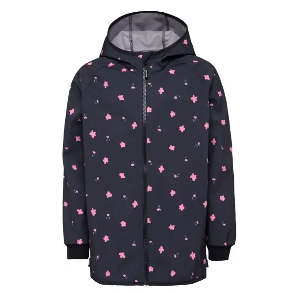 UNUO UNUO BASIC Детско софтшел яке, черно, размер 134-140