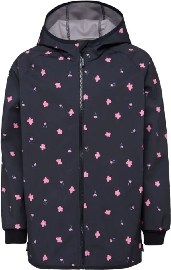 UNUO UNUO BASIC Детско софтшел яке, черно, размер 146-152