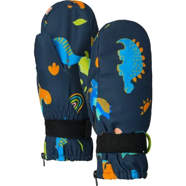 UNUO UNUO POLAR Детски зимни ръкавици, синьо, размер