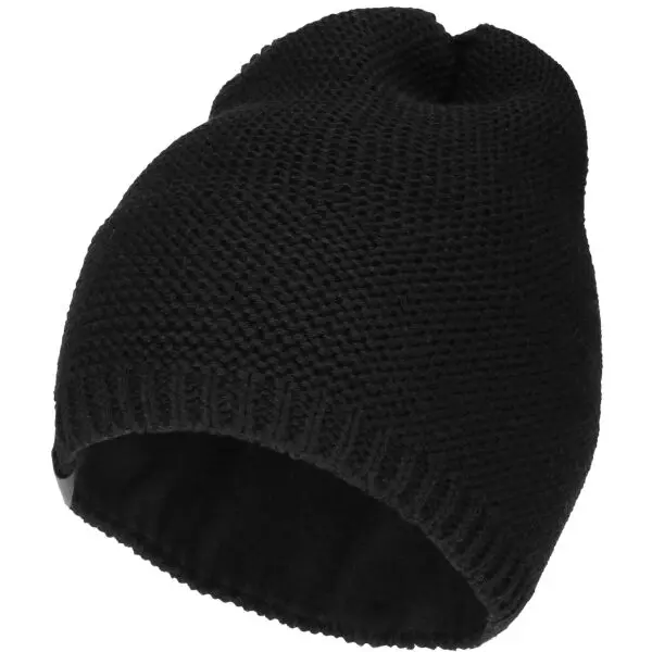 UNUO UNUO WARM Детска шапка, черно, размер