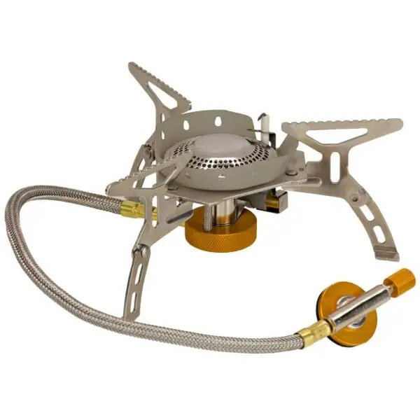 Vango Vango FOLDING STOVE WITH WINDSHIELD AND PIEZO Сгъваем котлон с Пиезо запалване, сребърно, размер