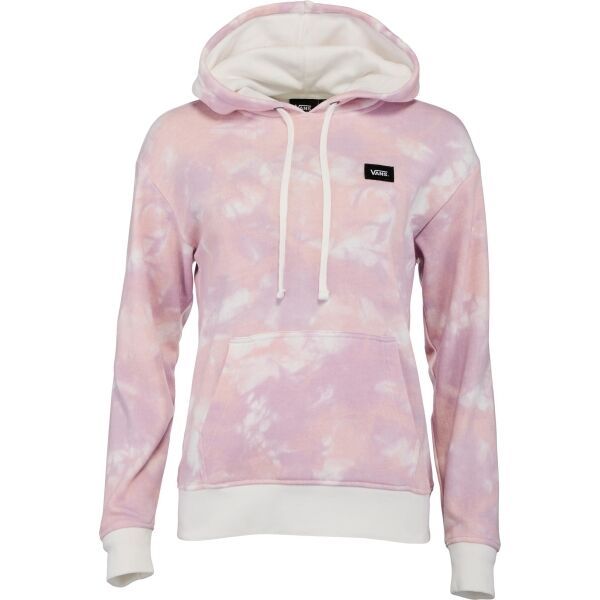 Vans Vans ALL OVER PULLOVER-B Дамски суитшърт, розово, размер