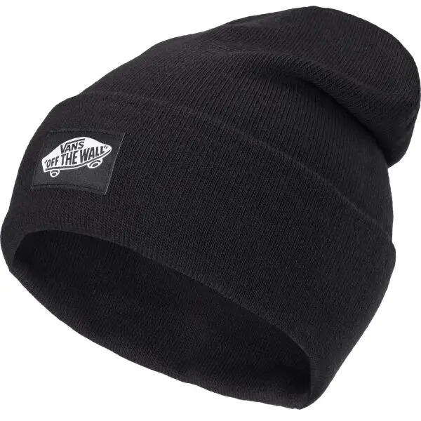 Vans Vans CLASSIC TALL CUFF BEANIE Мъжка шапка, черно, размер UNI