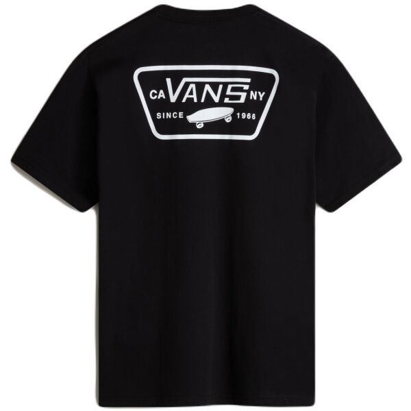 Vans Vans FULL PATCH BACK Мъжка тениска, черно, размер