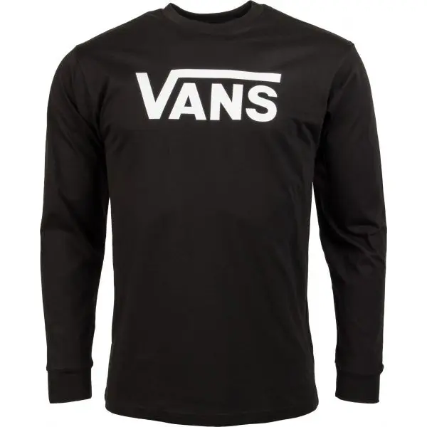 Vans Vans MN VANS CLASSIC LS Мъжка блуза с дълъг ръкав, черно, размер
