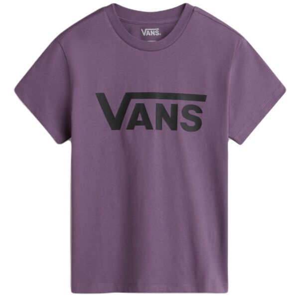 Vans Vans WM FLYING V CREW TEE Дамска тениска, лилаво, размер