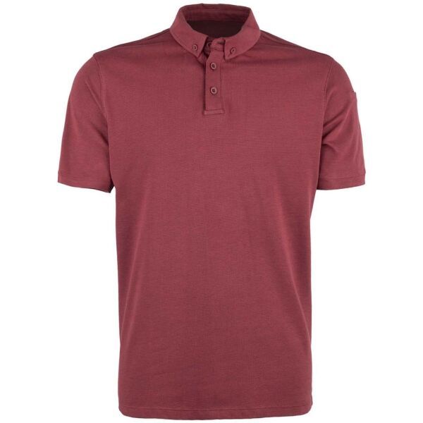 VAVWEAR VAVWEAR TLAC01 Мъжка тениска с яка, винен, размер