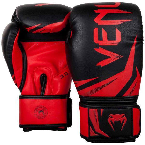 Venum Venum CHALLENGER 3.0 BOXING GLOVES Боксерки ръкавици, червено, размер