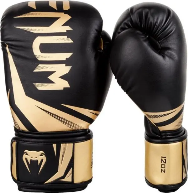 Venum Venum CHALLENGER 3.0 BOXING GLOVES Боксьорски ръкавици, черно, размер