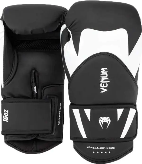 Venum Venum CHALLENGER 4.0 BOXING GLOVES Боксьорски ръкавици, черно, размер