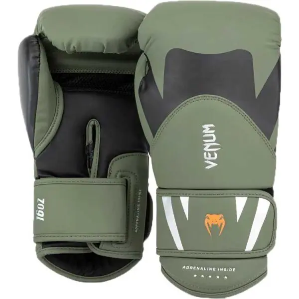 Venum Venum CHALLENGER 4.0 BOXING GLOVES Боксьорски ръкавици, khaki, размер