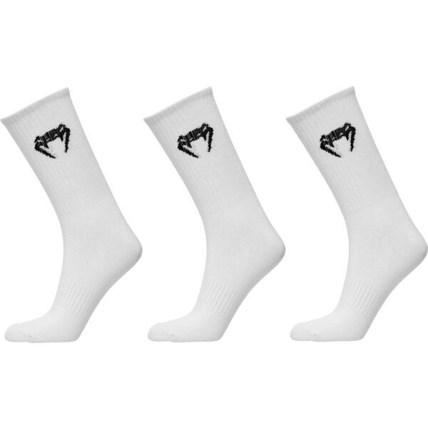 Venum Venum CLASSIC SOCKS - SET OF 3 Чорапи, бяло, размер