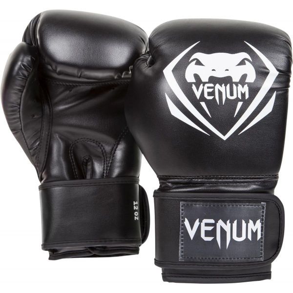 Venum Venum CONTENDER BOXING GLOVES Боксьорски ръкавици, черно, размер