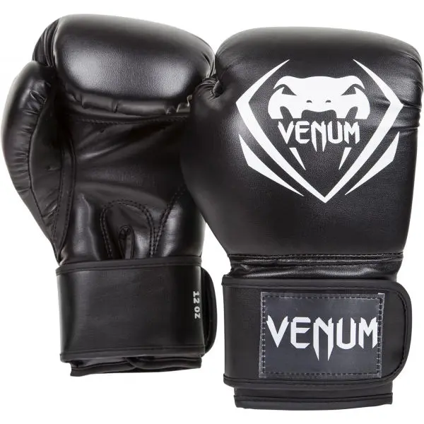 Venum Venum CONTENDER BOXING GLOVES Боксьорски ръкавици, черно, размер