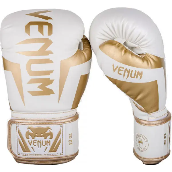 Venum Venum ELITE BOXING GLOVES Боксьорски ръкавици, бежово, размер