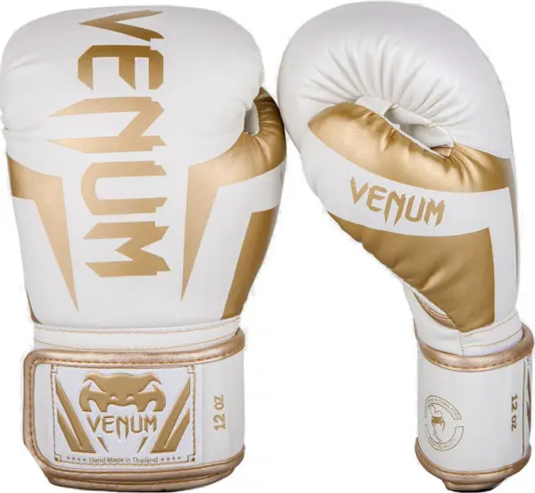 Venum Venum ELITE BOXING GLOVES Боксьорски ръкавици, бежово, размер
