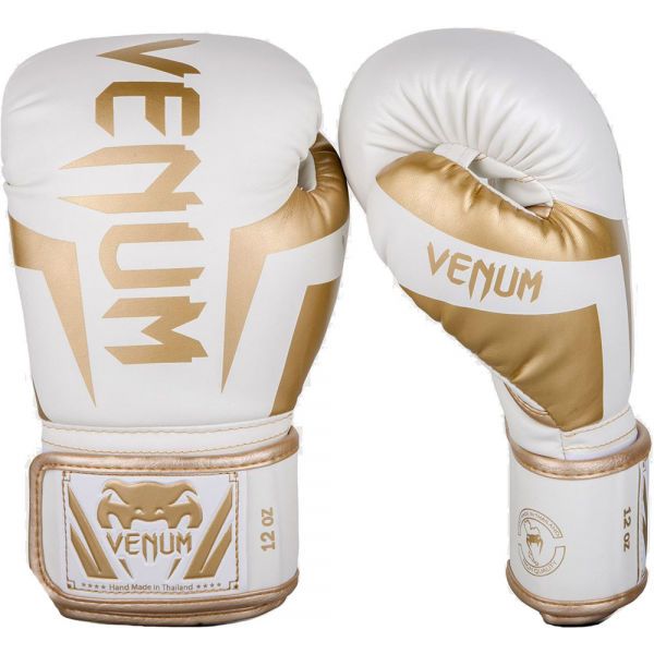 Venum Venum ELITE BOXING GLOVES Боксьорски ръкавици, бежово, размер