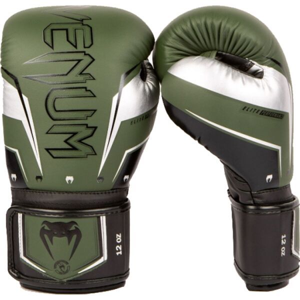 Venum Venum ELITE EVO BOXING GLOVES Боксьорски ръкавици, khaki, размер