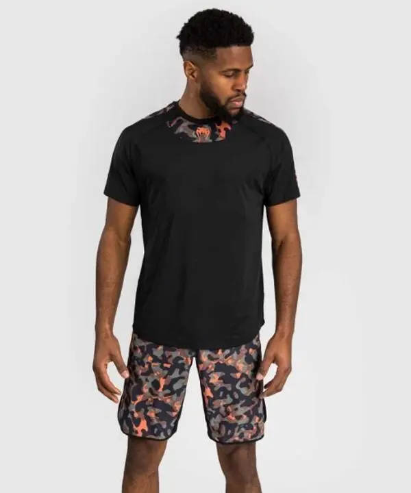 Venum Venum JUNGLE OPS Мъжка спортна тениска, черно, размер