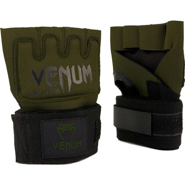 Venum Venum KONTACT GEL GLOVE WRAPS Ръкавици, khaki, размер