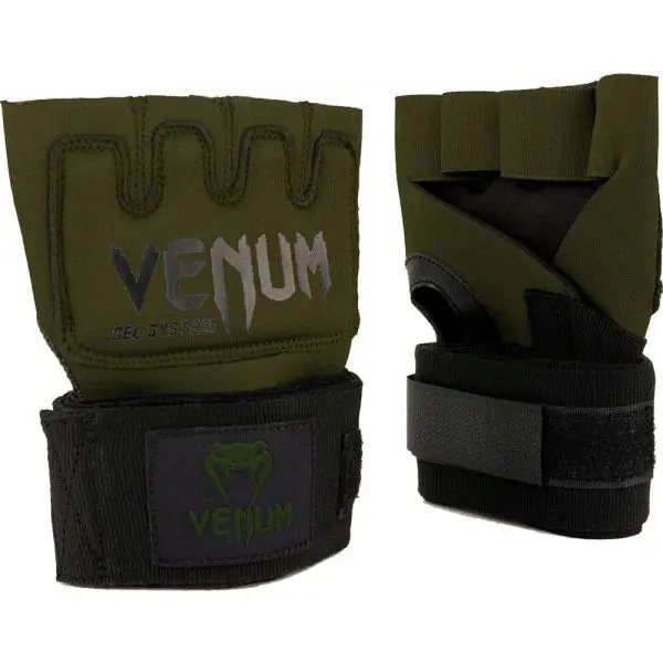 Venum Venum KONTACT GEL GLOVE WRAPS Ръкавици, khaki, размер