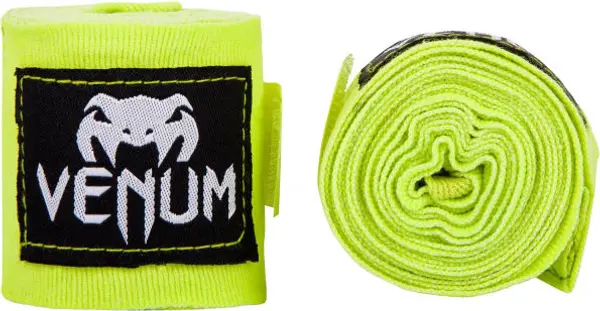 Venum Venum KONTACT HANDWRAPS 4M Бинт, светло-зелено, размер