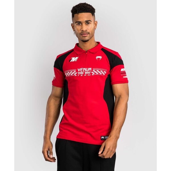 Venum Venum MOTORSPORT POLO Мъжка тениска, червено, размер
