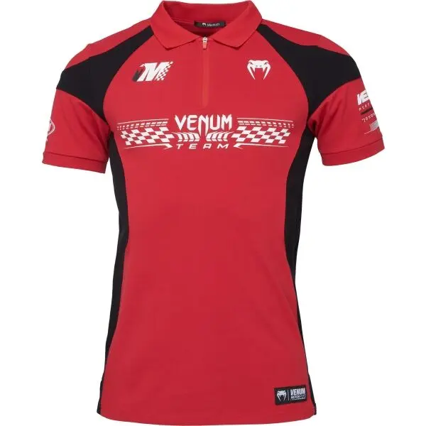 Venum Venum MOTORSPORT POLO Мъжка тениска, червено, размер