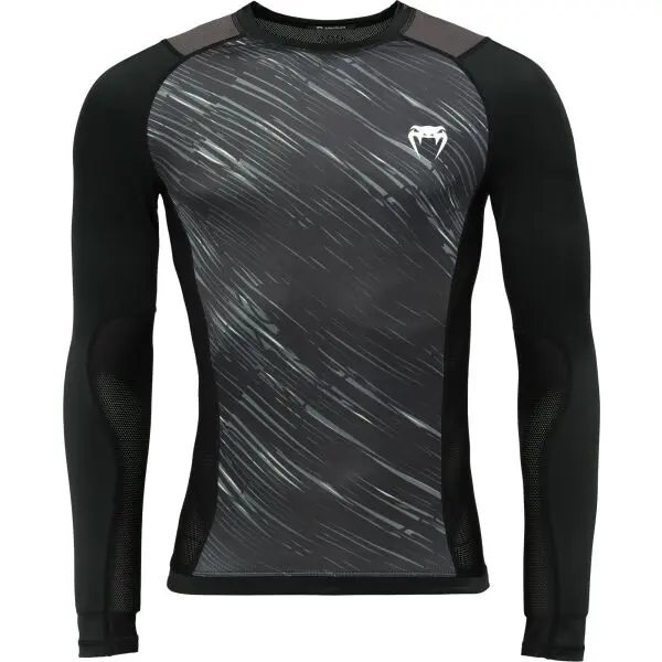 Venum Venum RAPID LONG SLEEVE RASHGUARD Компресираща тениска, черно, размер