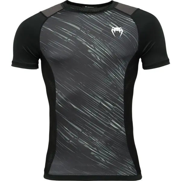 Venum Venum RAPID SHORT SLEEVE RASHGUARD Компресираща тениска, черно, размер
