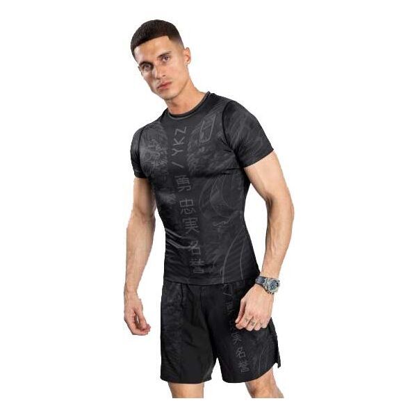 Venum Venum YKZ21 RASHGUARD Мъжка компресираща тениска, черно, размер XXL