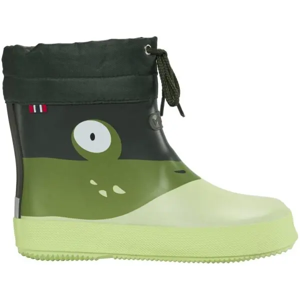 VIKING BY NORWAY VIKING BY NORWAY ALV BAREFOOT PAW PRINT Детски гумени ботуши, тъмнозелено, размер
