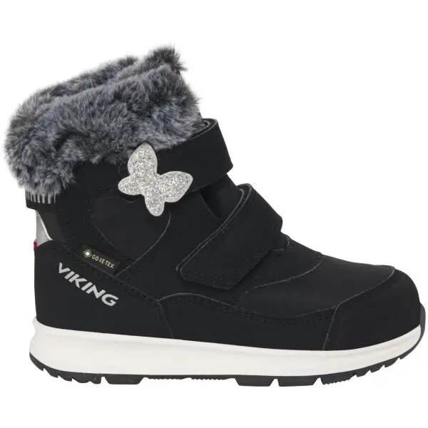 VIKING BY NORWAY VIKING BY NORWAY BELLE BUTTERFLY WARM GTX 2V Момичешки зимни обувки, черно, размер