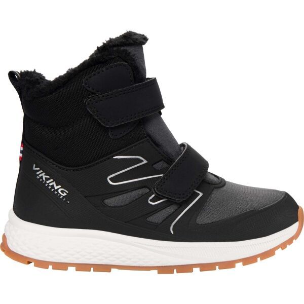 VIKING BY NORWAY VIKING BY NORWAY EQUIP DEFENCE WARM WP 2V Детски зимни обувки, черно, размер