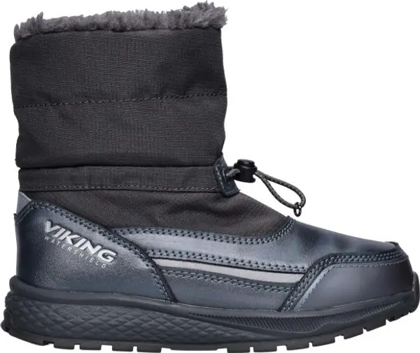 VIKING BY NORWAY VIKING BY NORWAY EQUIP SHINE WARM WP PULL ON Детски зимни ботуши, тъмносиво, размер