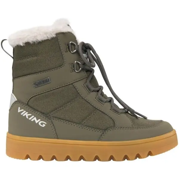 VIKING BY NORWAY VIKING BY NORWAY FLEEK WARM GTX ZIP Юношески зимни обувки, khaki, размер