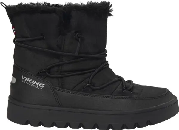 VIKING BY NORWAY VIKING BY NORWAY SNOWFLAKE WARM WP SL Детски зимни ботуши, черно, размер
