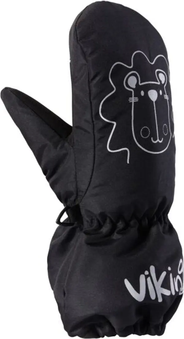Viking Viking HAKUNA Детски зимни ръкавици, черно, размер