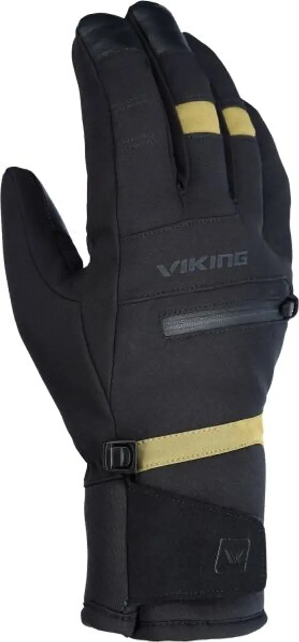 Viking Viking КУРУК 2.0 Мъжки зимни ръкавици, черно, размер
