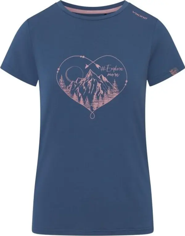 Viking Viking LENTA BAMBOO LIGHT LADY Дамска тениска, тъмносин, размер